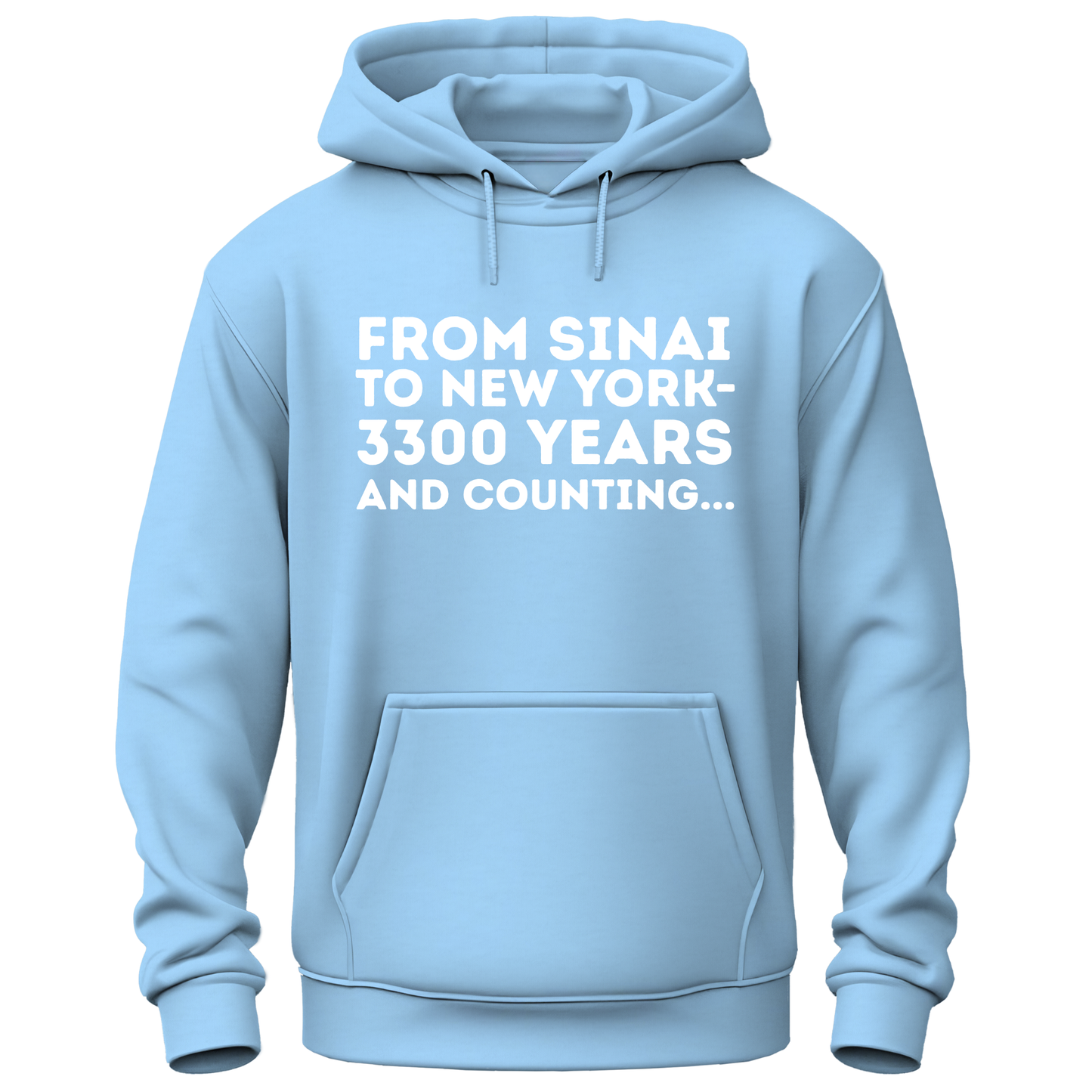 From Sinai To New York Hoodie