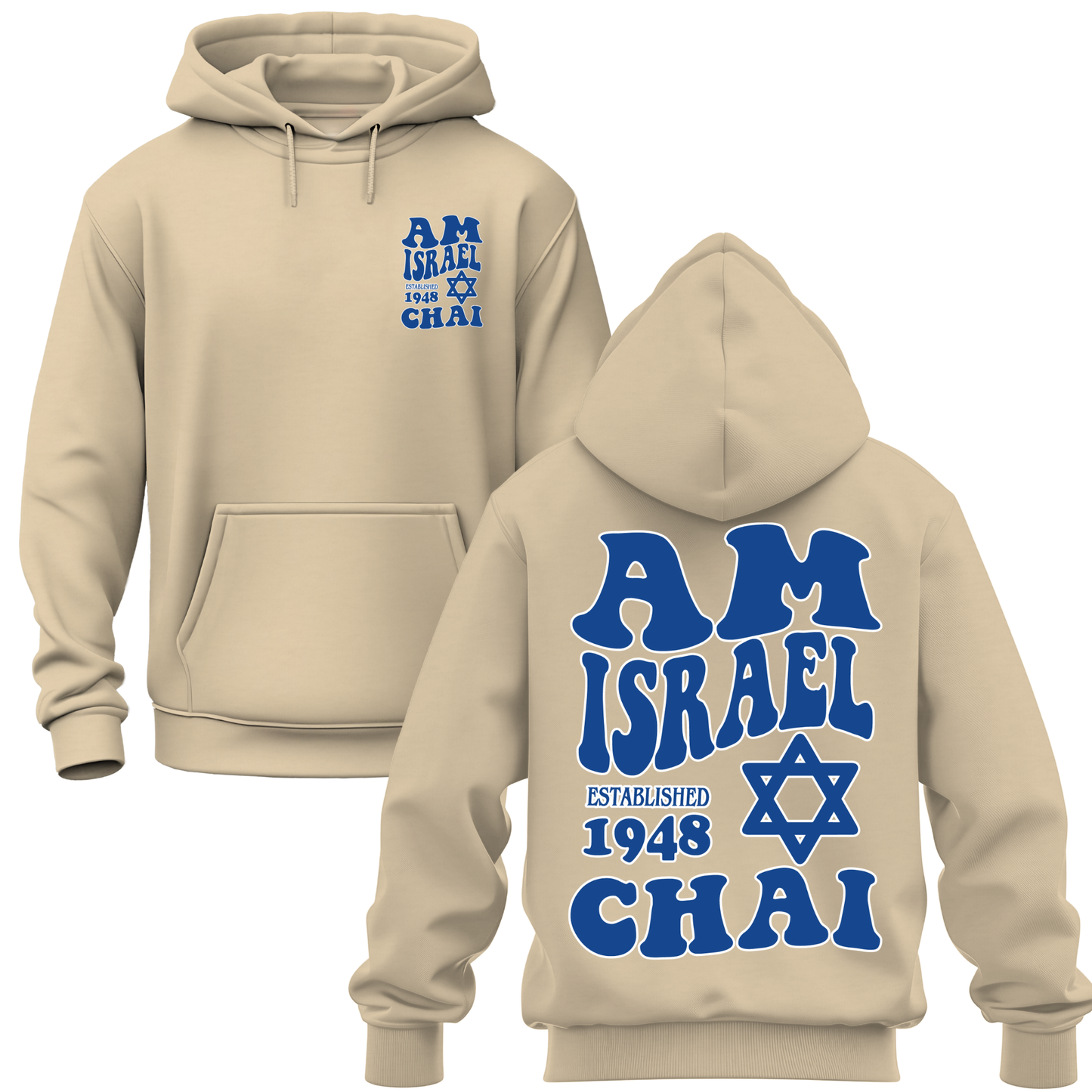 Am Israel Chai Hoodie