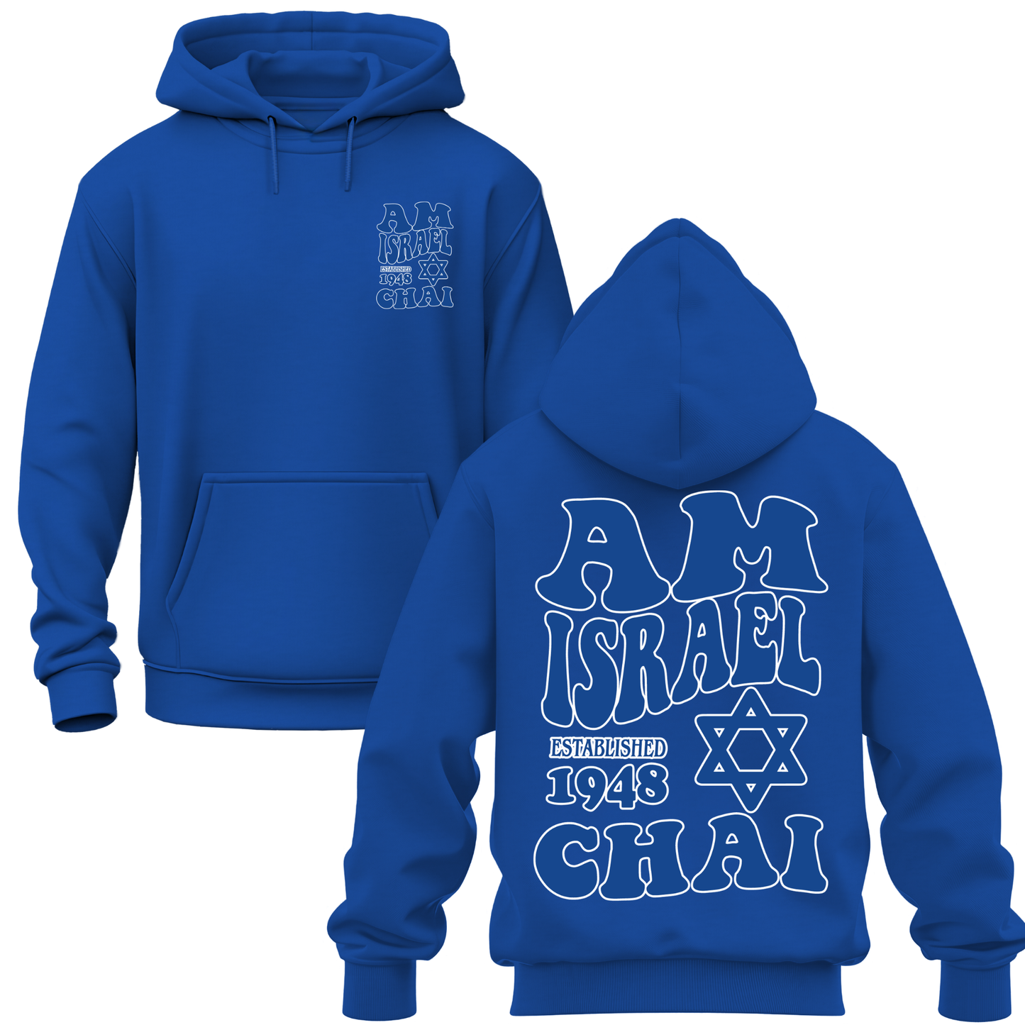 Am Israel Chai Hoodie