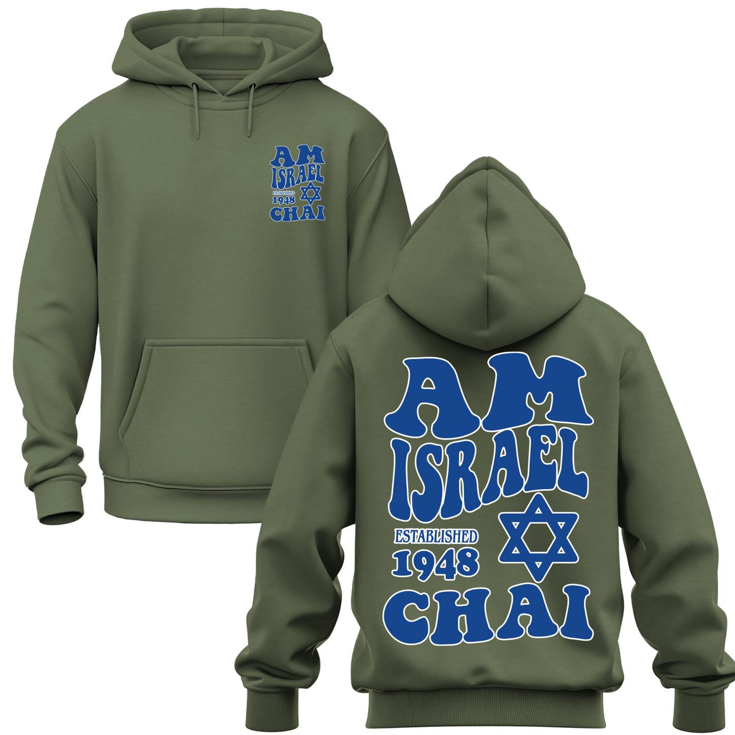 Am Israel Chai Hoodie