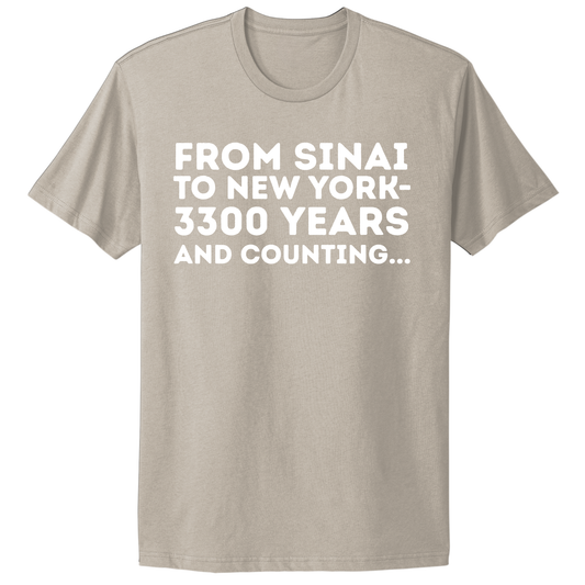 From Sinai To New York T-shirt