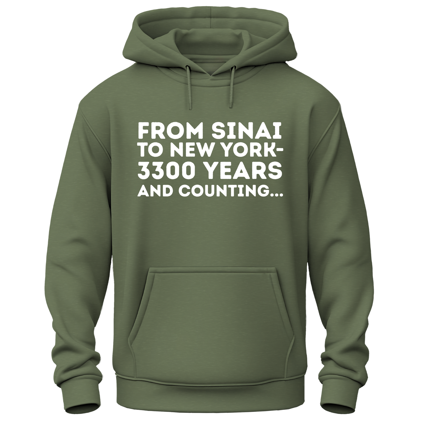 From Sinai To New York Hoodie