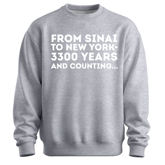 From Sinai To New York Sweatshirt