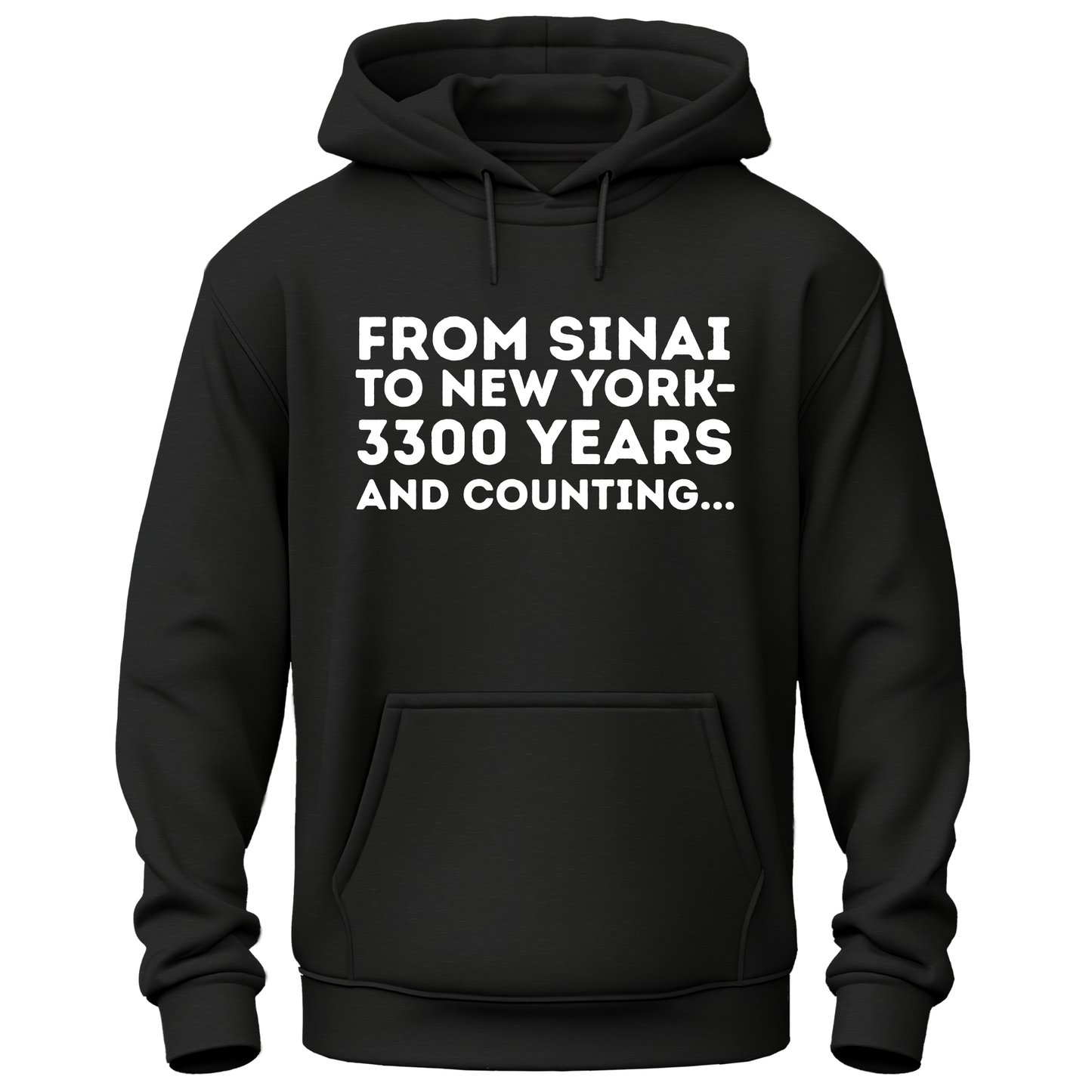 From Sinai To New York Hoodie
