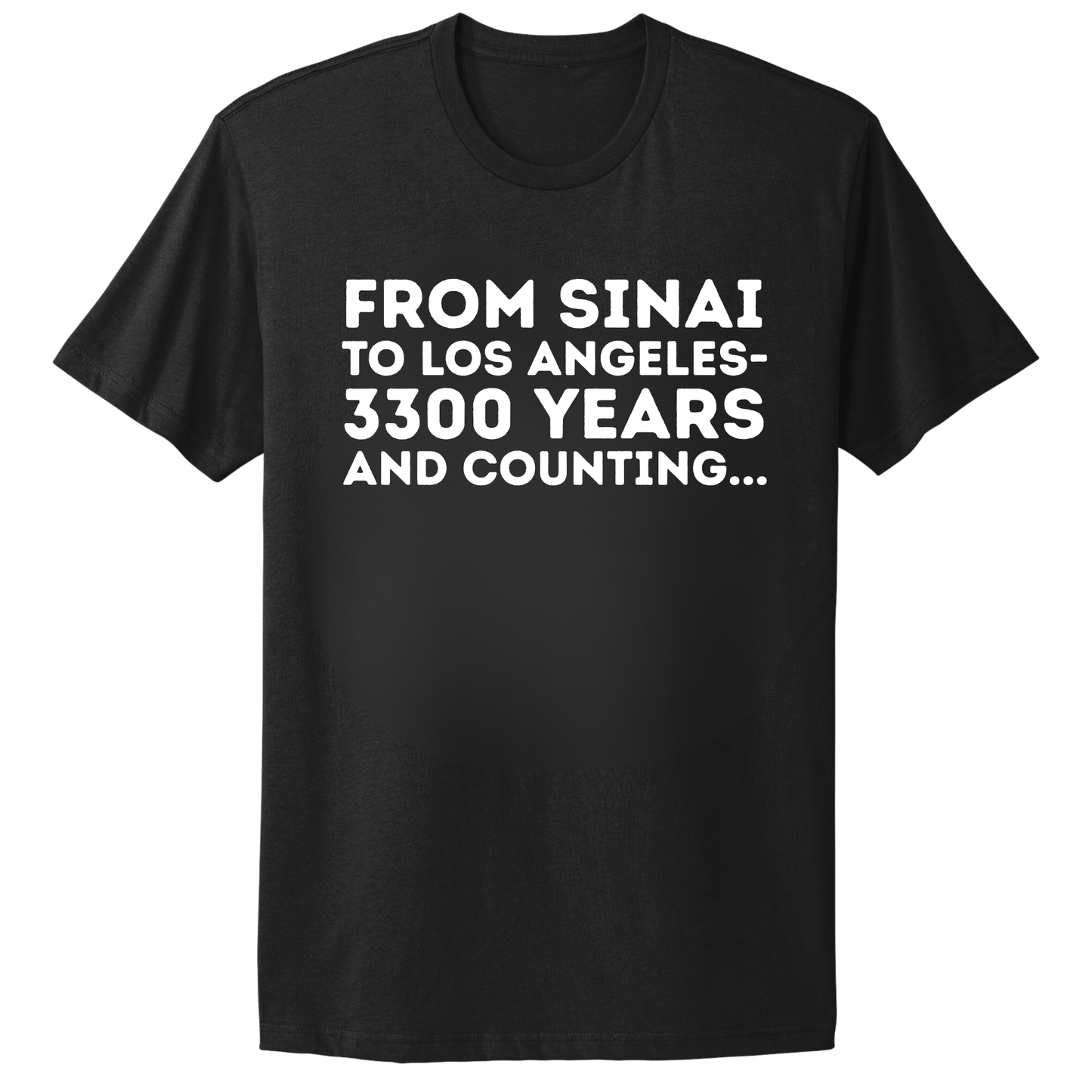 From Sinai To Los Angeles T-shirt