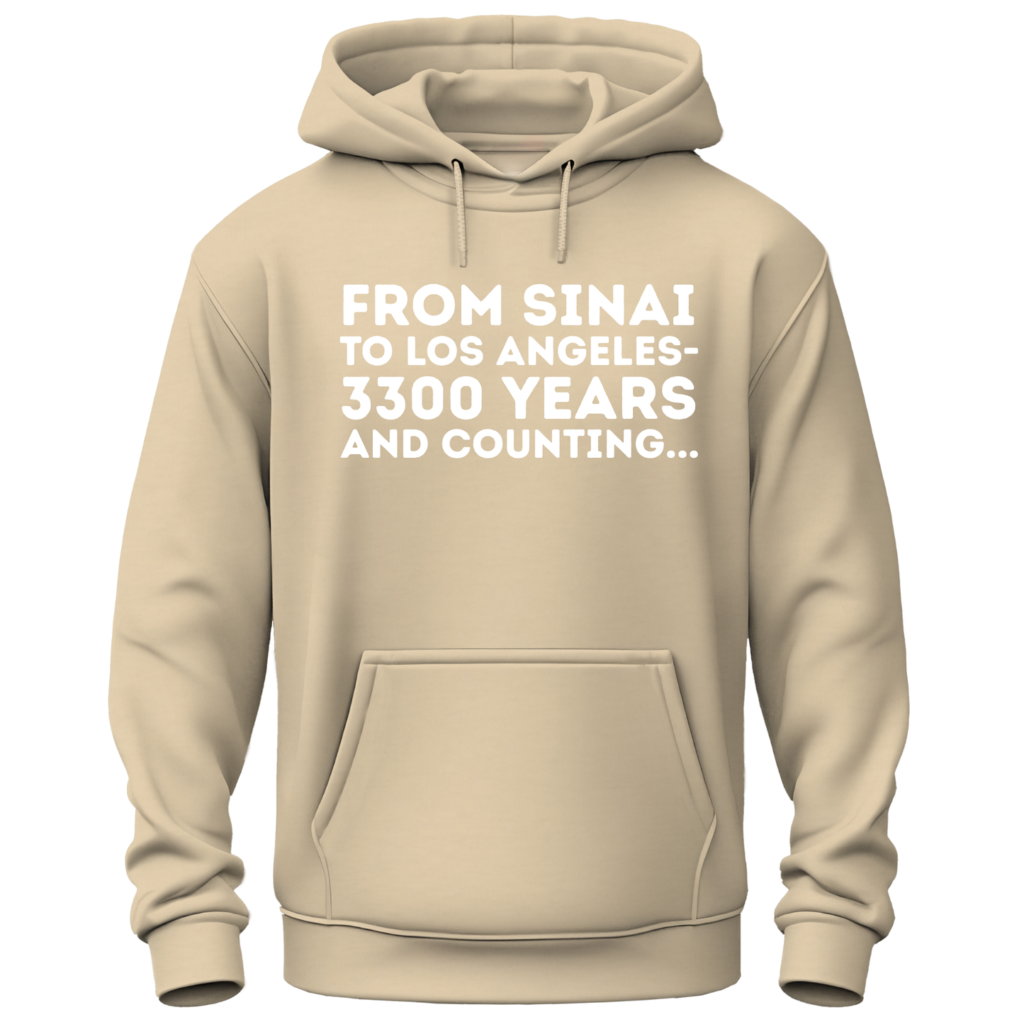 From Sinai To Los Angeles Hoodie