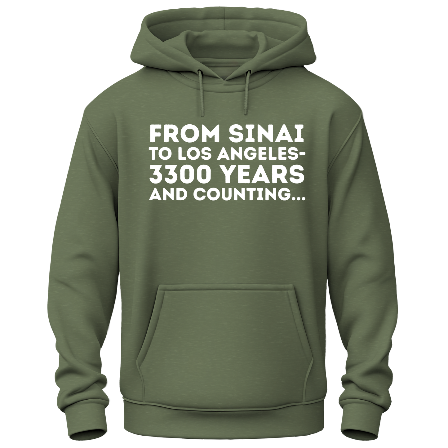 From Sinai To Los Angeles Hoodie