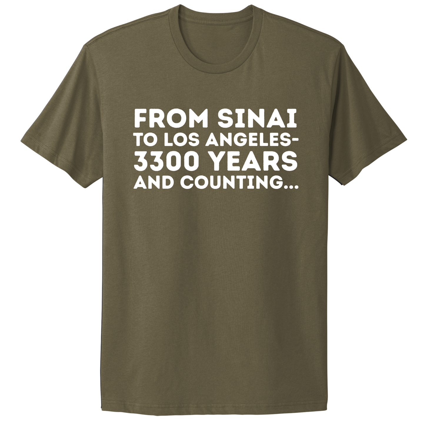 From Sinai To Los Angeles T-shirt