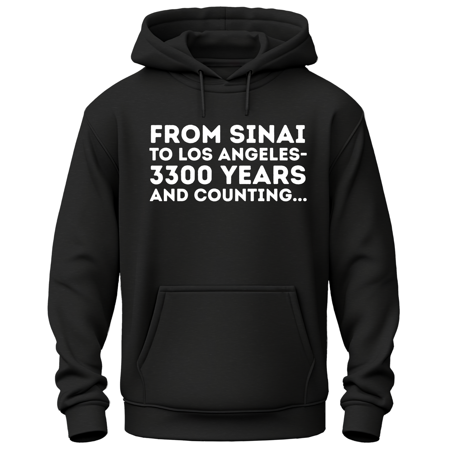 From Sinai To Los Angeles Hoodie