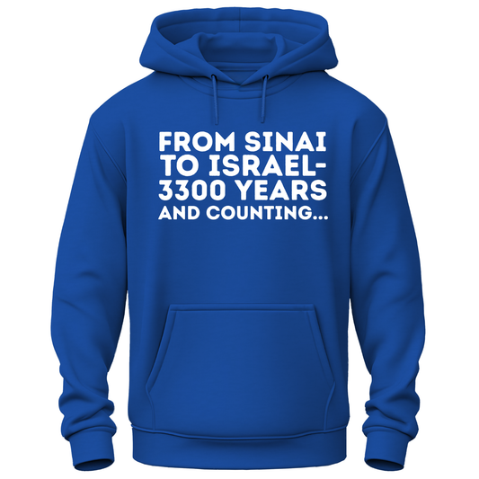 From Sinai To Israel Hoodie