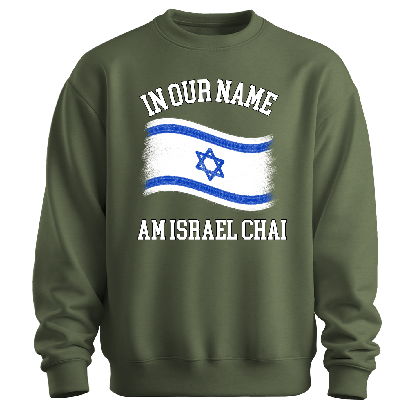 In Our Name Flag Sweatshirt