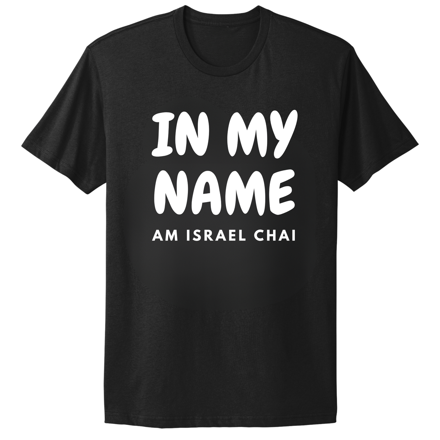 In My Name Am Israel Chai T-shirt