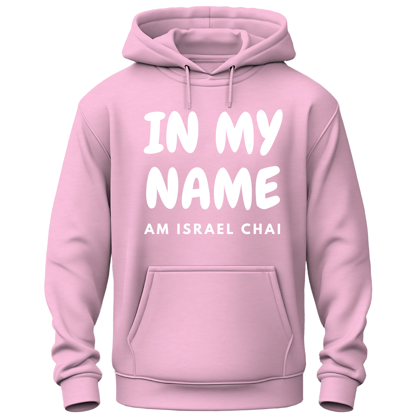 In My Name Am Israel Chai Hoodie