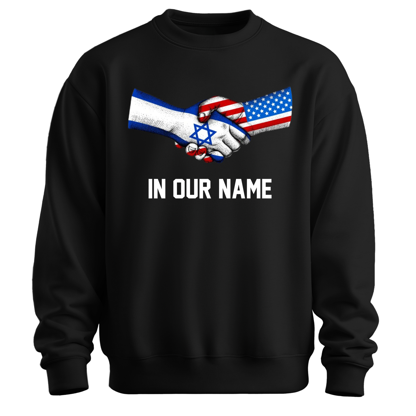 In Our Name Handshake Sweatshirt
