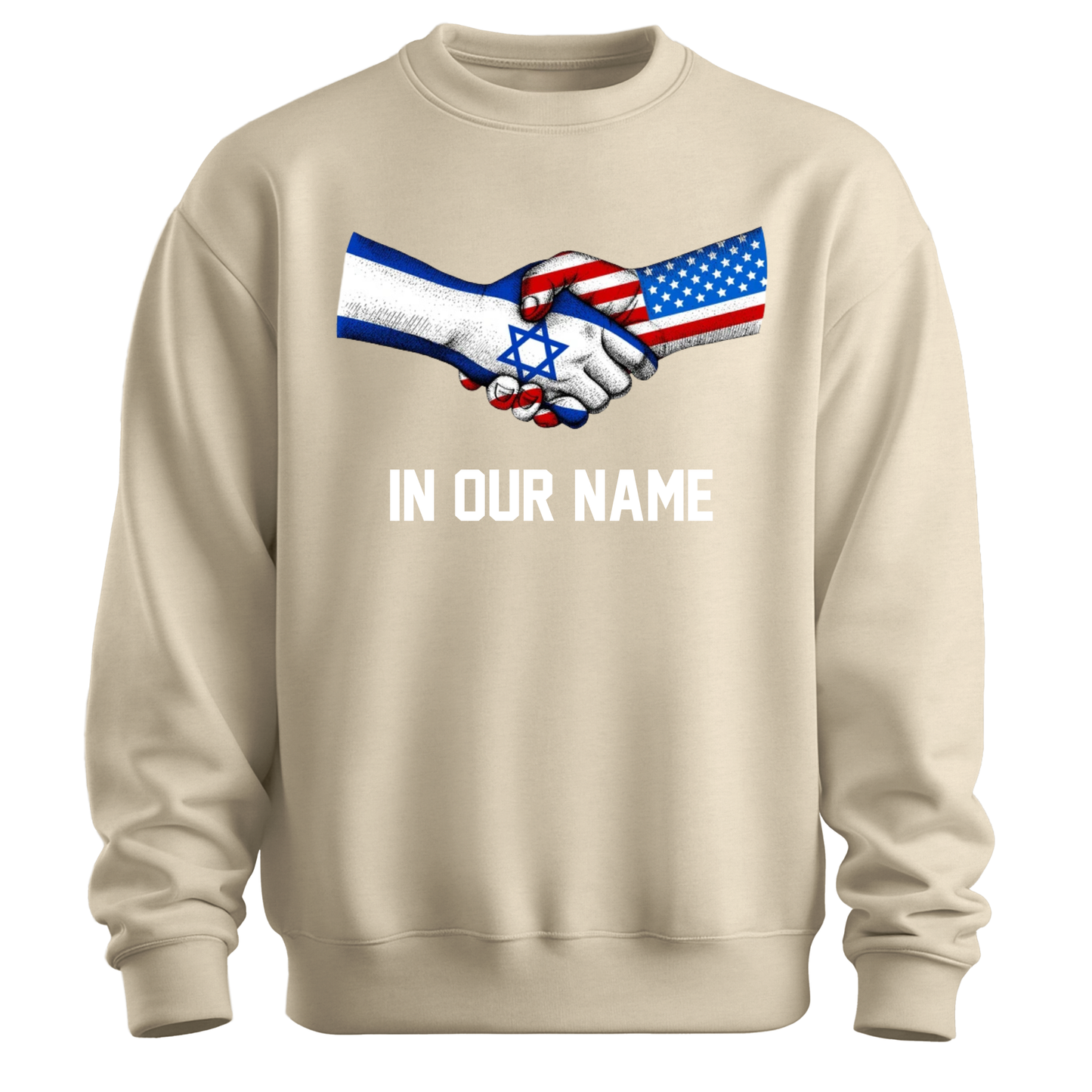 In Our Name Handshake Sweatshirt