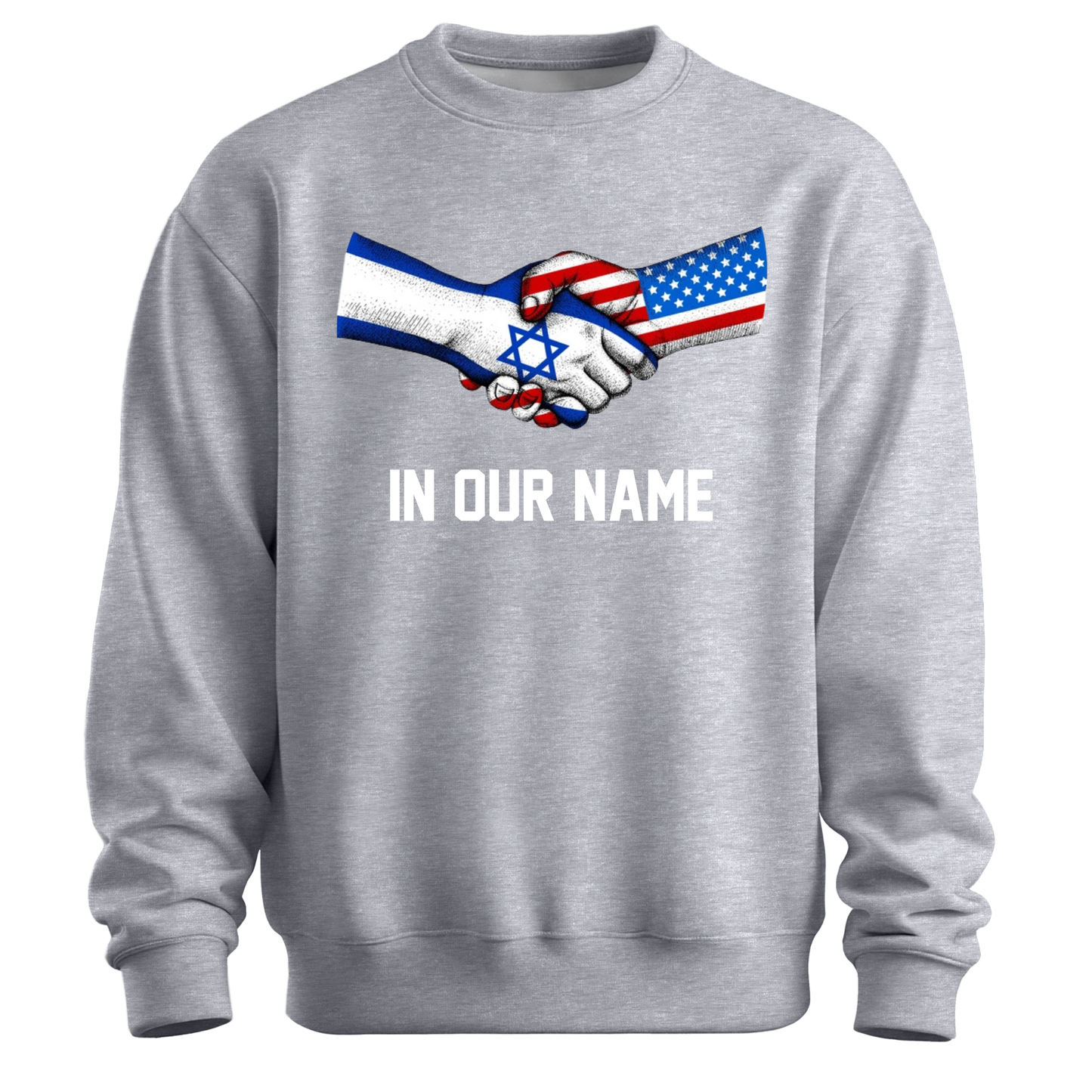 In Our Name Handshake Sweatshirt
