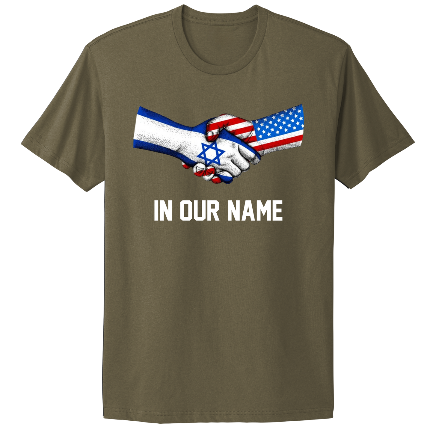 In Our Name Handshake T-shirt