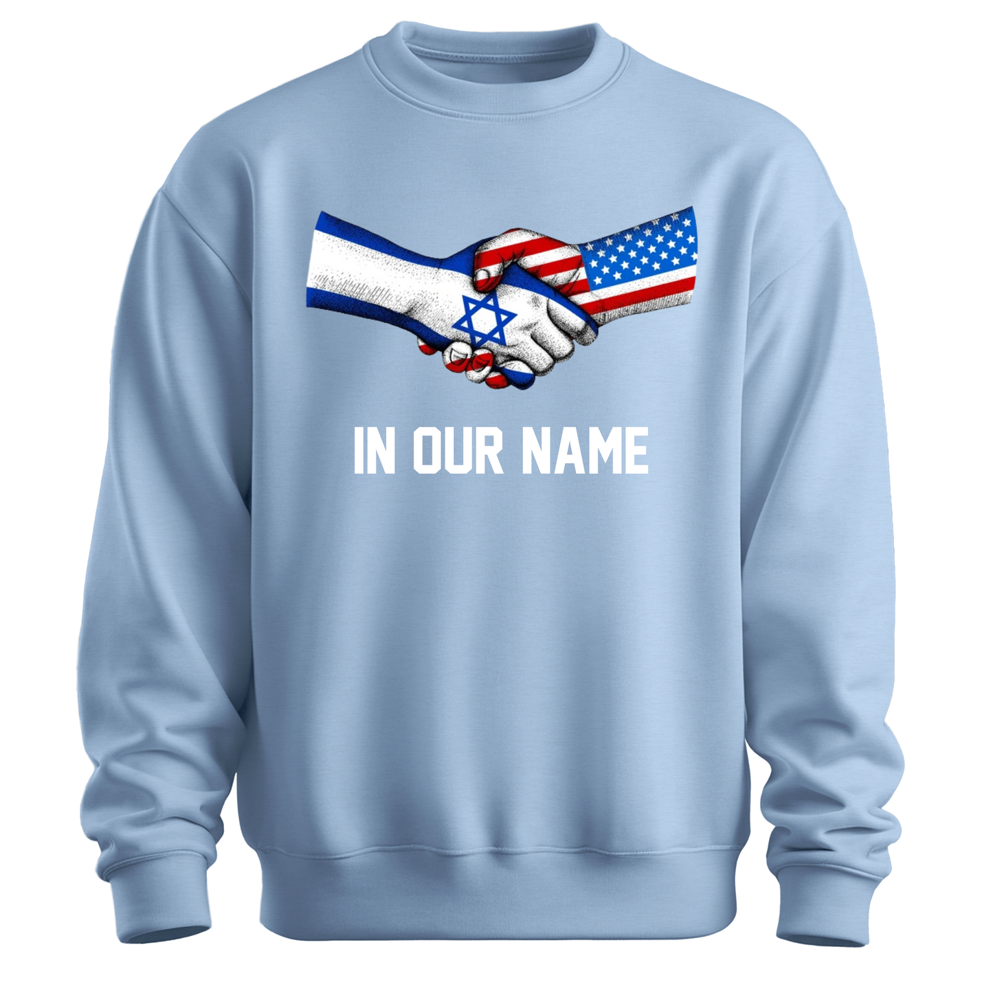 In Our Name Handshake Sweatshirt