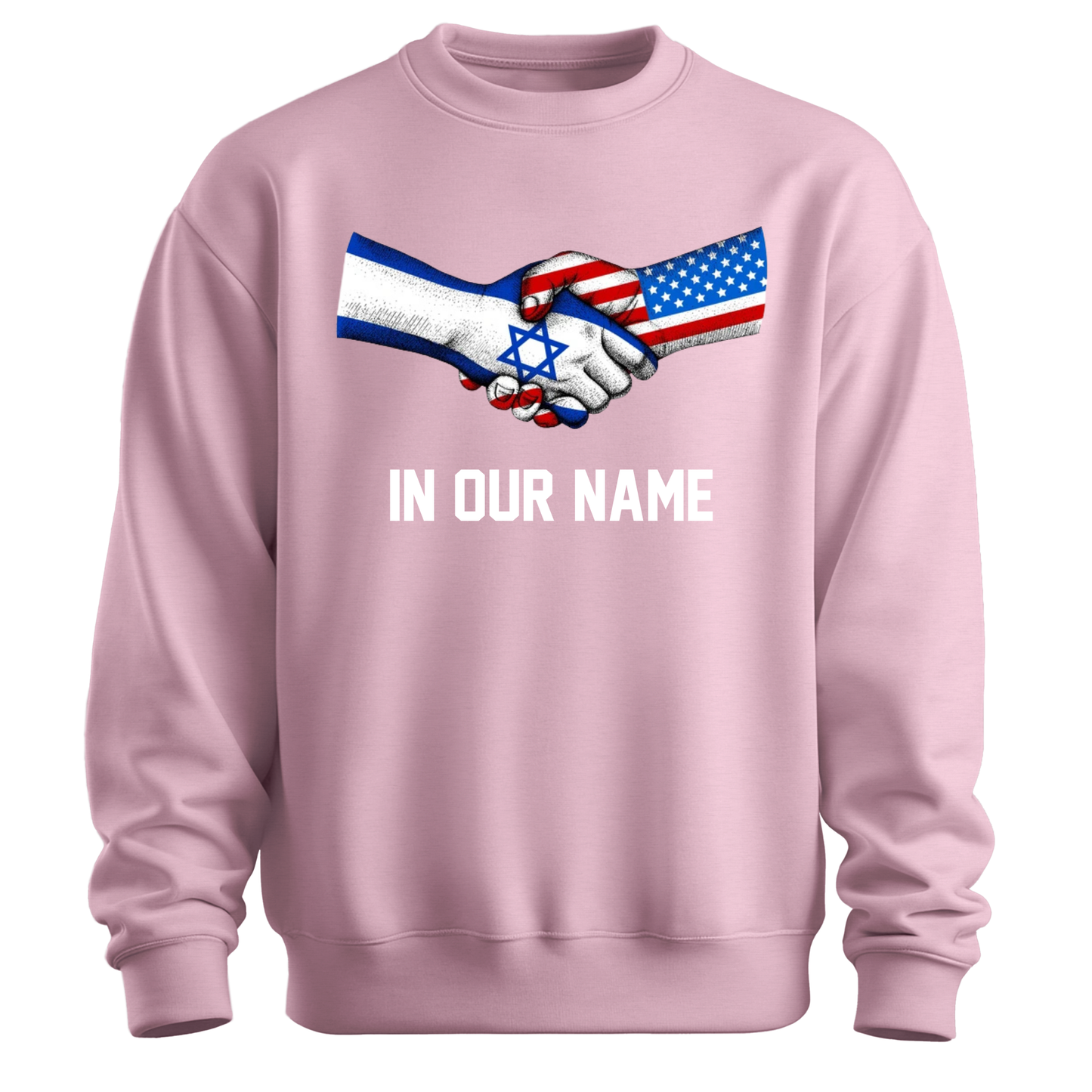 In Our Name Handshake Sweatshirt
